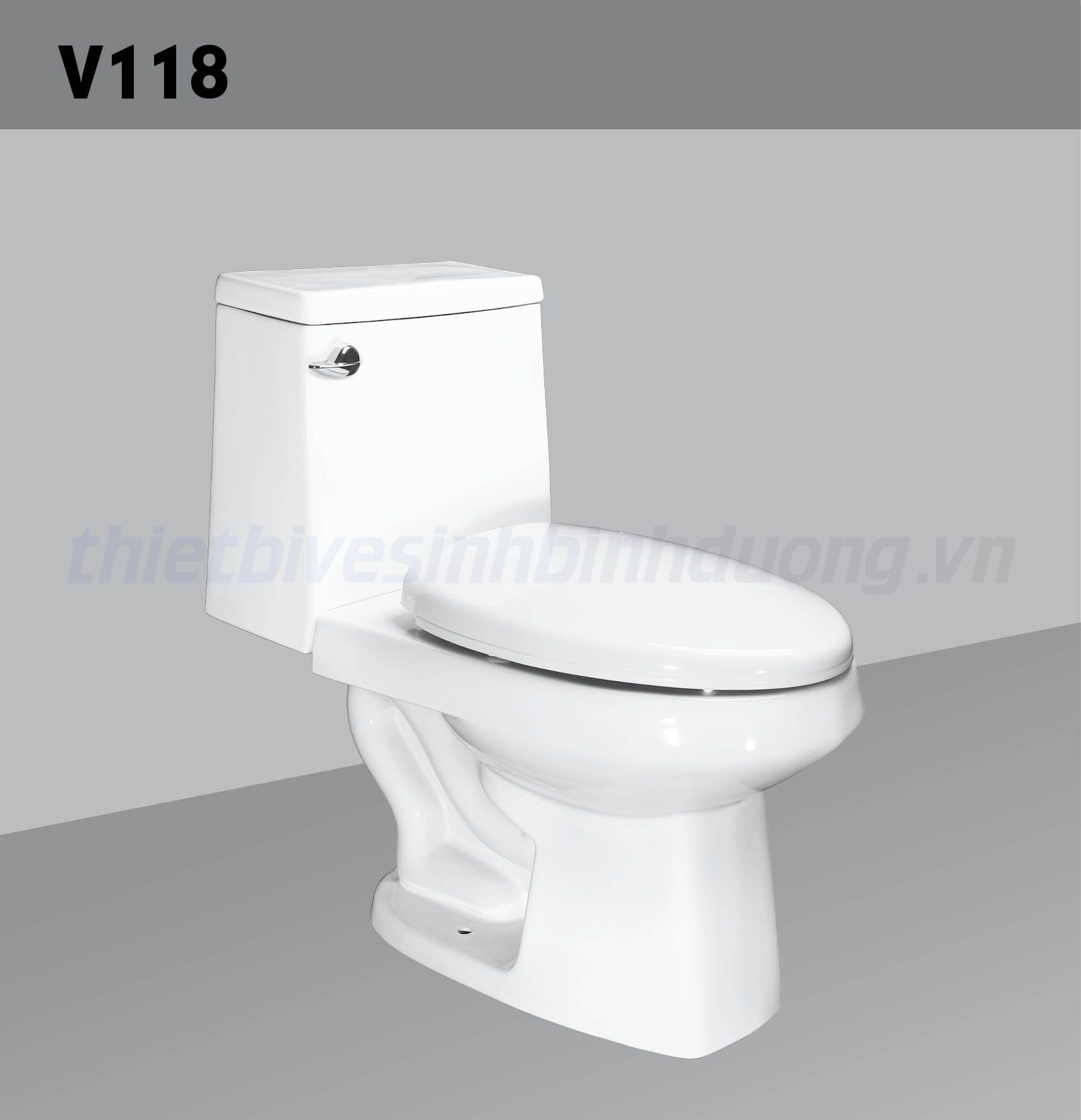 Bồn cầu sứ Hảo Cảnh HC V118